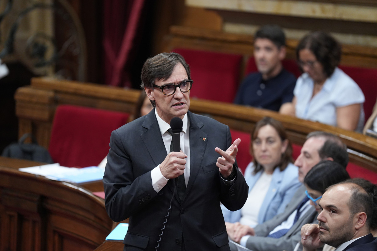 El presidente de la Generalitat, Salvador Illa, en una imagen de archivo.