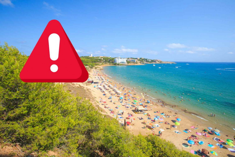 Peligro en la Costa Daurada: cierran 20 playas por riesgo extremo para los bañistas