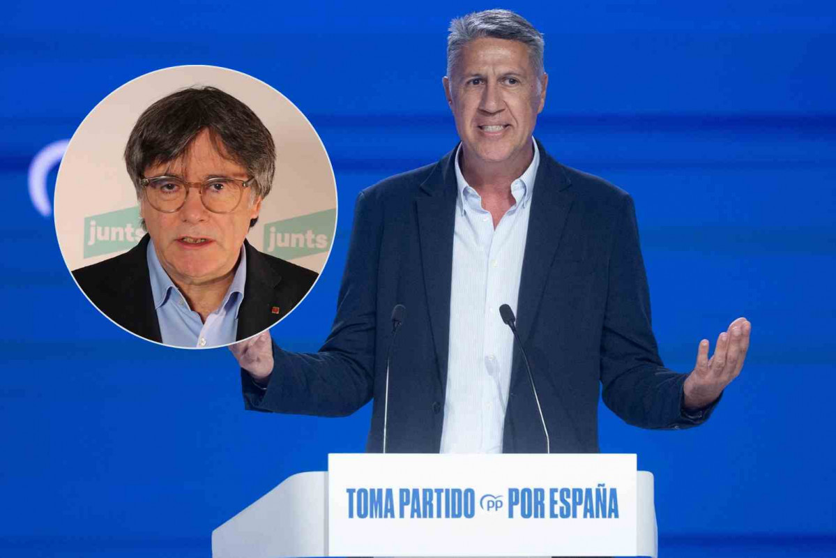 Carles Puigdemont y Xavier García Albiol