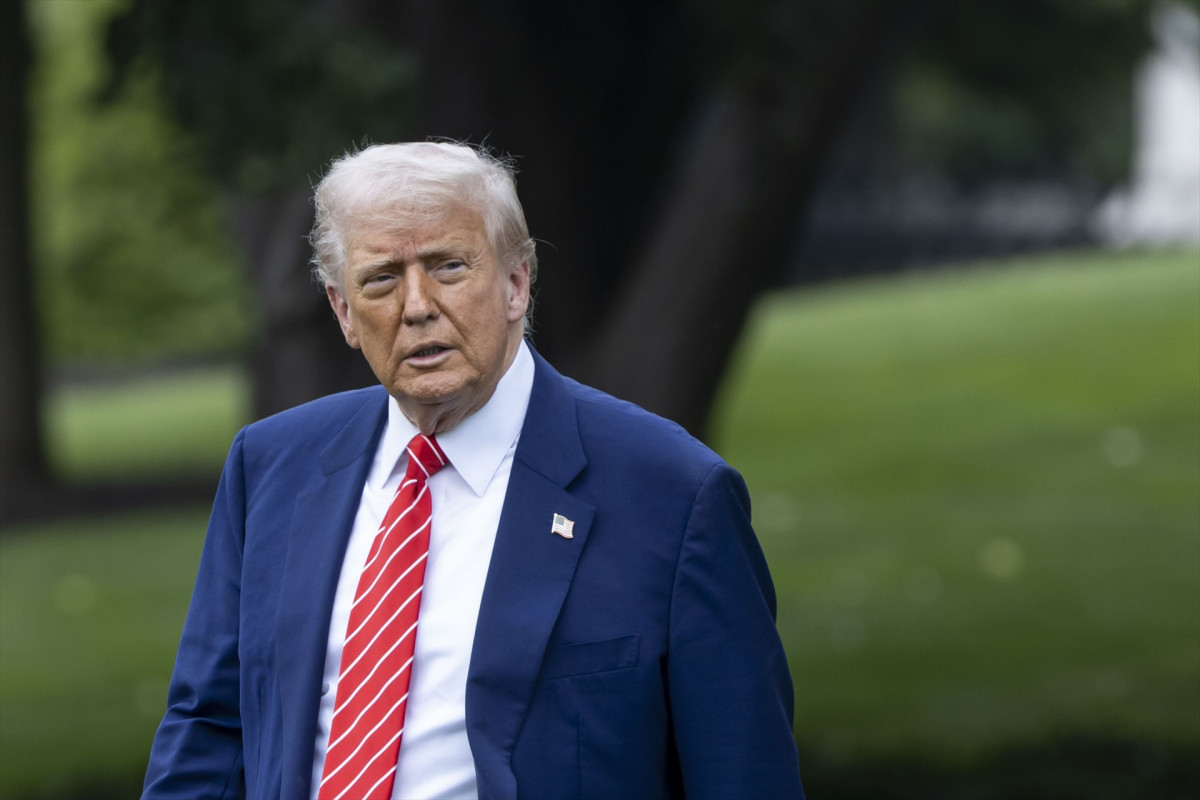EuropaPress 6762995 30 may 2025 us washington us president donald trump departs the white house