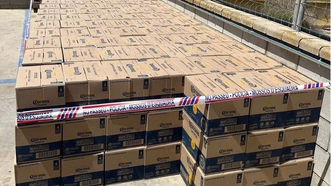 Un misterio sin resolver: los Mossos buscan al dueño de más de 8.800 cervezas