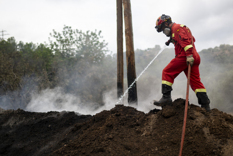 El Govern decreta 1 día de luto por la muerte de un bombero tras 