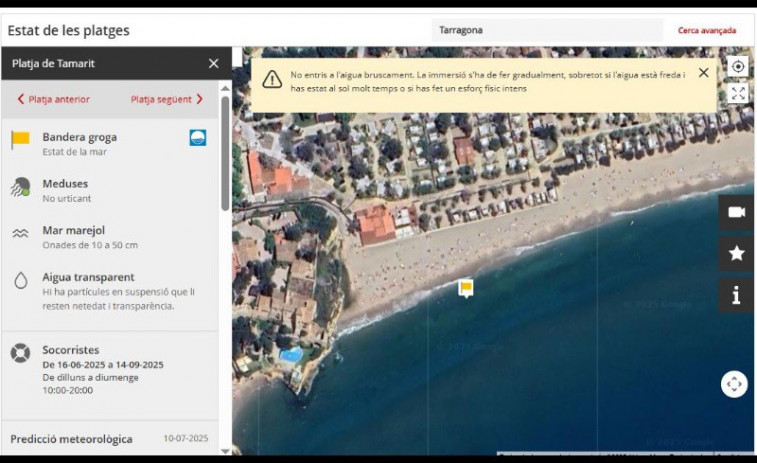 Novena muerte en playas catalanas