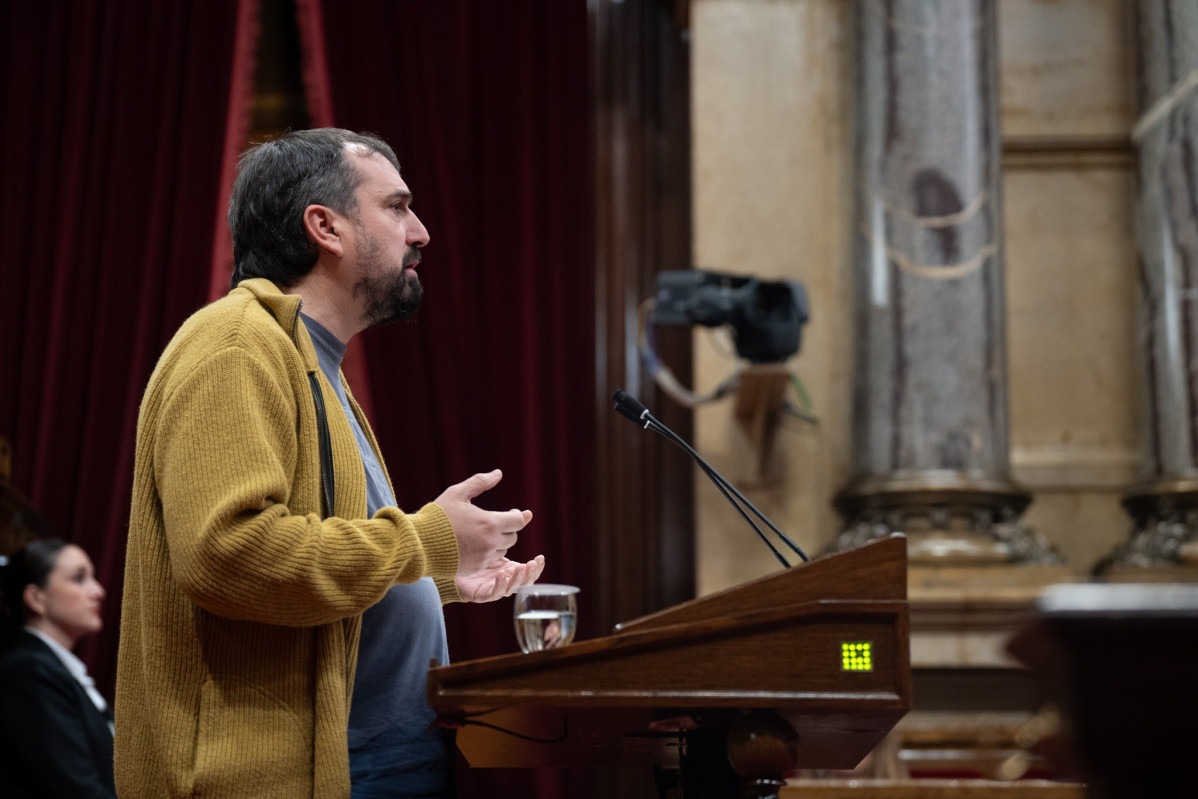 Archivo - El diputado de la CUP Dani Cornellà