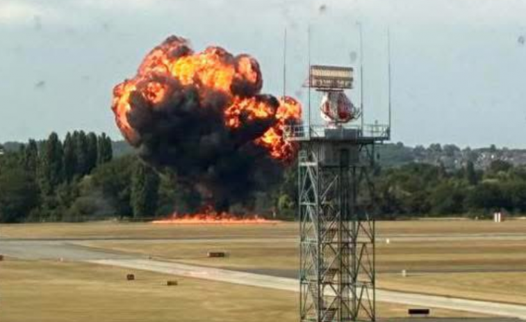 VÍDEO: accidente en Southend (Reino Unido) causa cierre aeroportuario y afecta vuelos a España