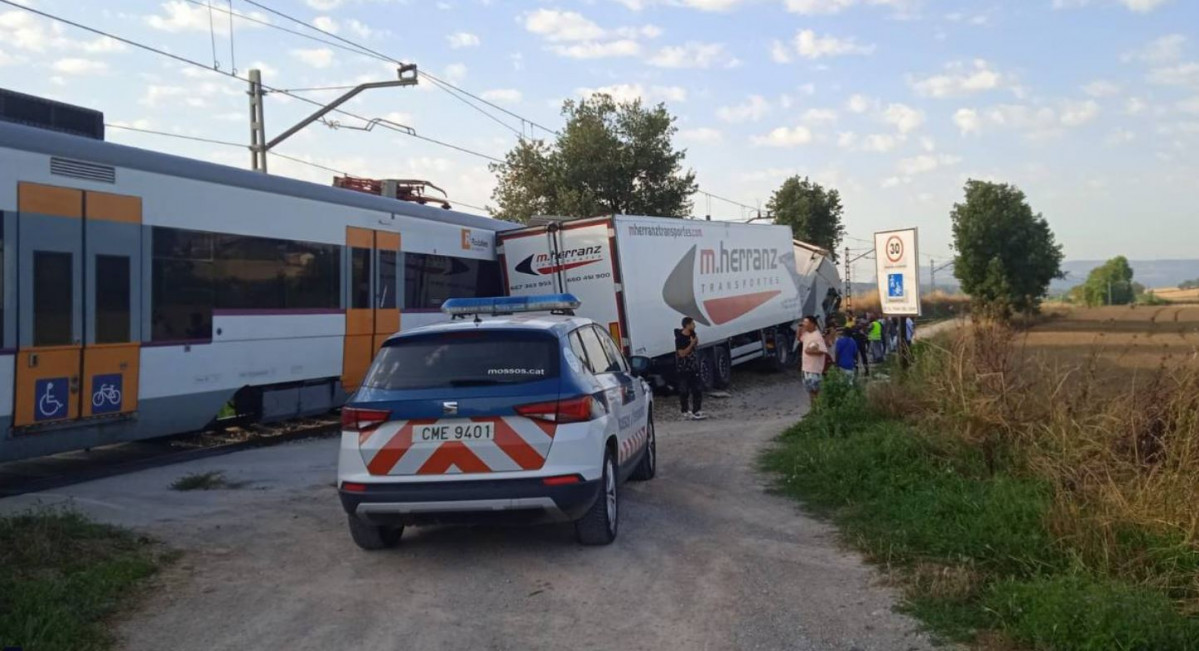 Colision camion
