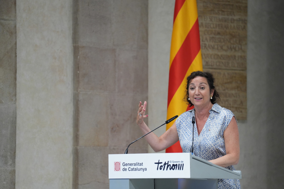 La consellera de Economía y Finanzas de la Generalitat, Alícia Romero