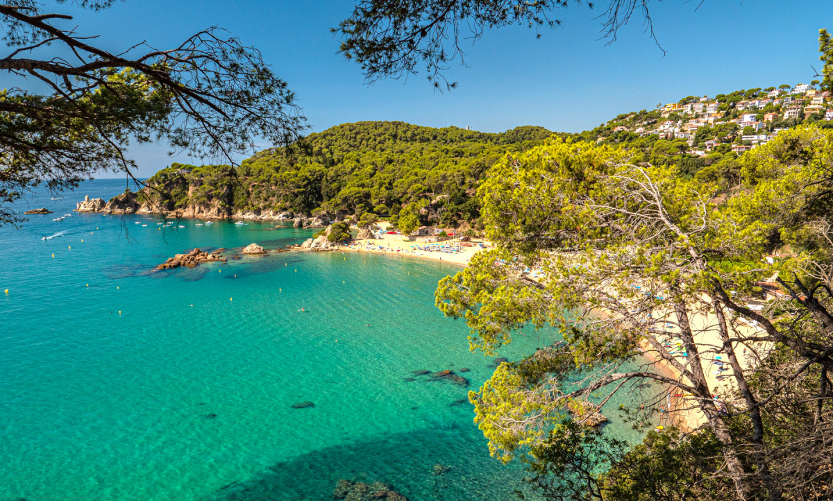 Platja de santa cristina lloret de mar  1