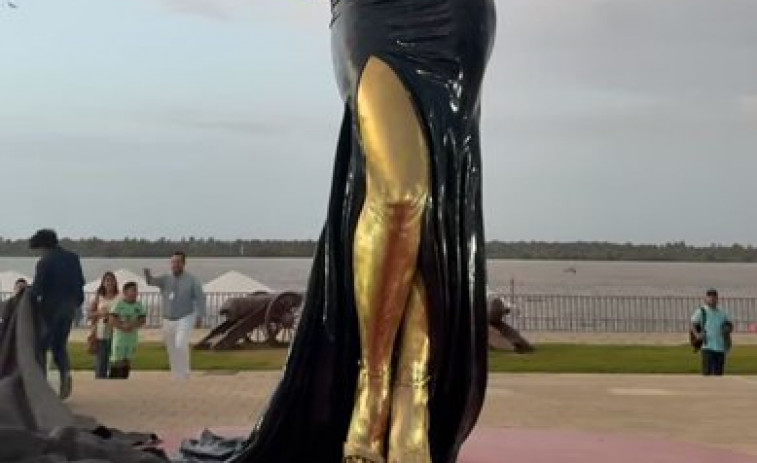 La ciudad colombiana  estrena nueva 'Celebridad': la impresionante estatua de Sofía Vergara de más de cinco toneladas
