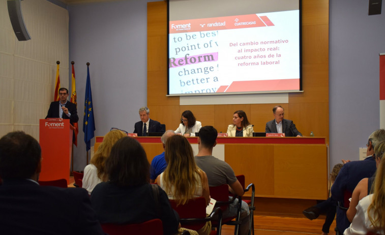Foment del Treball alerta de la incertidumbre sobre la eficacia de la reforma laboral de 2021
