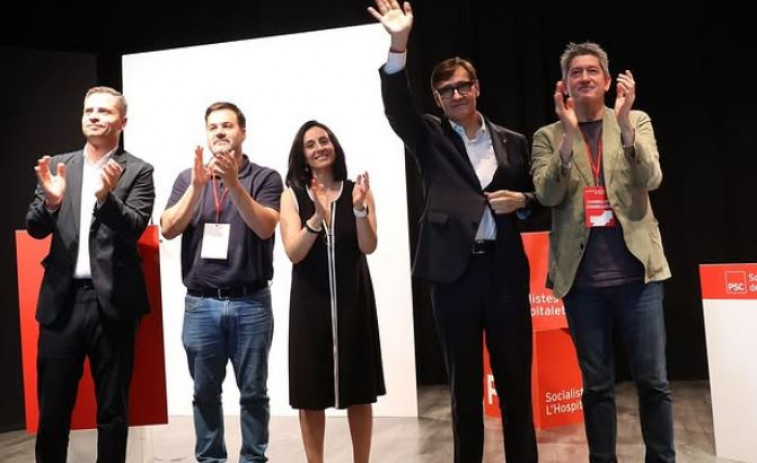Salvador Illa apuesta por el compromiso del PSC con la justicia social, la convivencia y la igualdad en l'Hospitalet