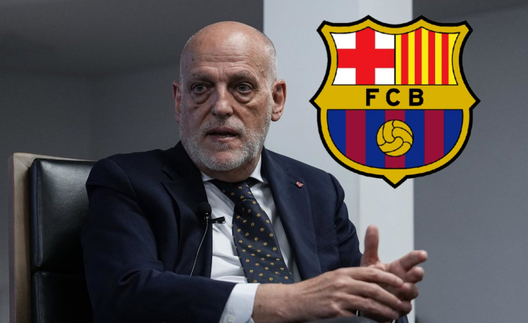 El futuro del Barça, según Tebas: 