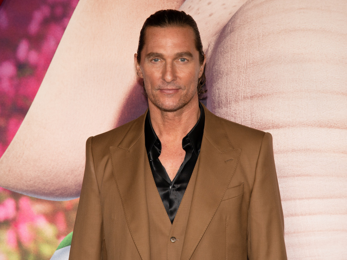 EuropaPress 4141225 12 december 2021 us angeles american actor matthew mcconaughey poses on the