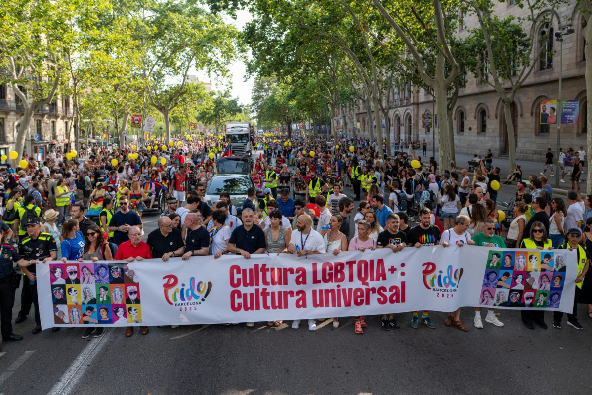 Cabecera de la marcha