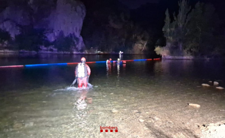 Encontrado el cuerpo de un joven en la búsqueda de dos jóvenes desaparecidos en el Segre