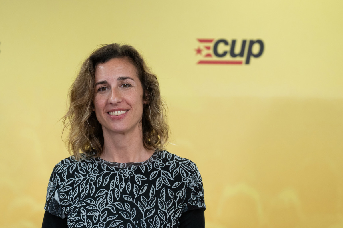 Archivo - La diputada de la CUP a las elecciones catalanas, Laia Estrada, en una imagen de archivo.