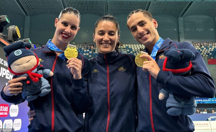 La natación española se viste de oro: octava medalla de la mano de Iris tió y Dennis González