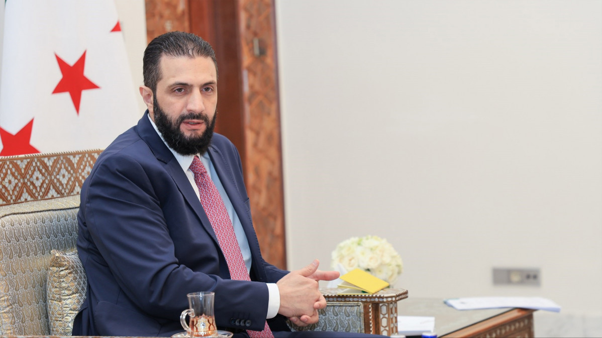 El president de transició de Síria i líder del grup jihadista sirià Hayat Tahrir al Sham (HTS), Ahmed Husein al Shara