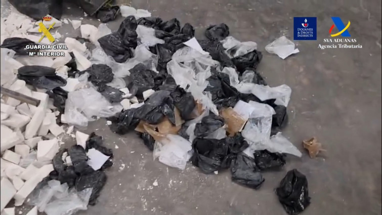 Desarticulada una red que intentó colar 138,5 kg de cocaína en el puerto de Barcelona