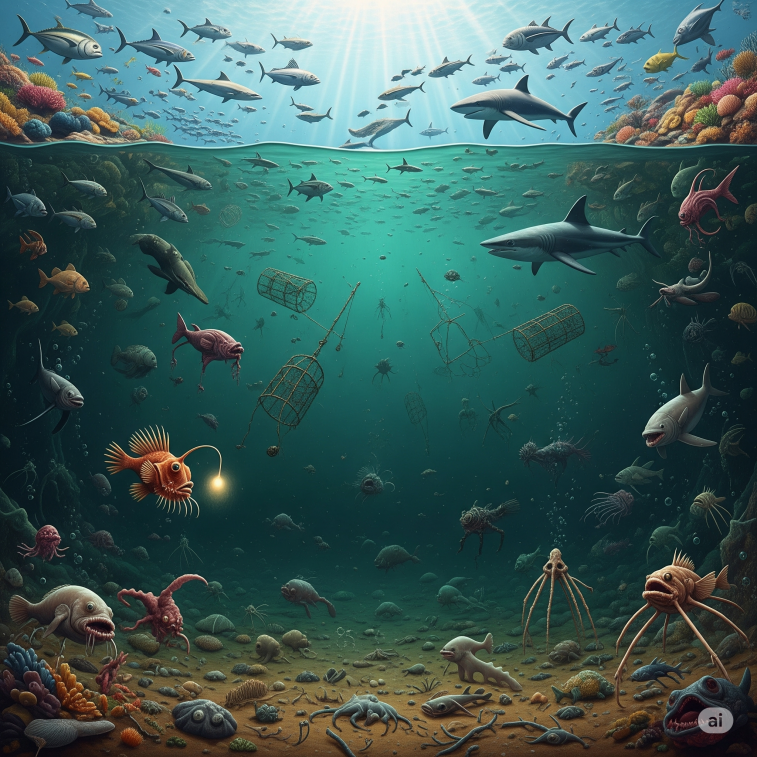 La disminución del oxígeno oceánico amenaza la vida marina profunda y el clima global