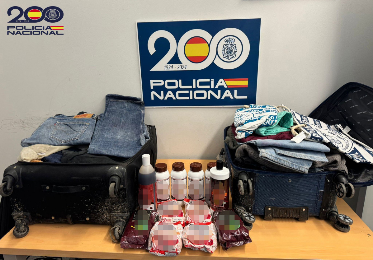 2 Detenidos Por Llevar 30 Kilos De Cocaína En Una Maleta De La Estació Del Nord De Barcelona