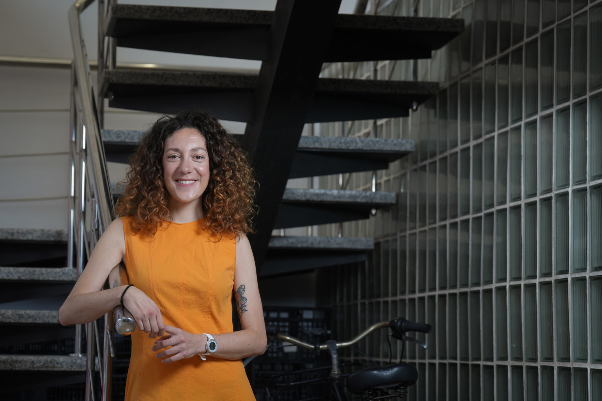 La diputada de Sumar en el Congreso, Aina Vidal, posa para Europa Press, en la sede de Barcelona En Comú, a 28 de julio de 2025, en Barcelona, Cataluña (España).