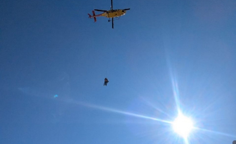 Rescate aéreo en Alt Àneu