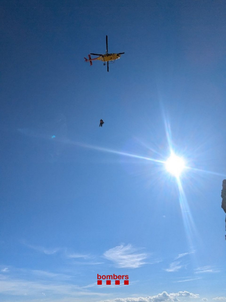 Rescate aéreo en Alt Àneu