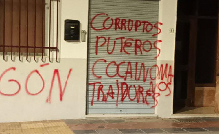 El PSOE culpa a PP y Vox de los más de 180 ataques a las sedes socialistas