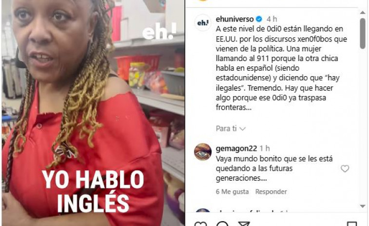 Crece la alarma por el auge del odio xenófobo en EE.UU. tras polémico episodio en un supermercado