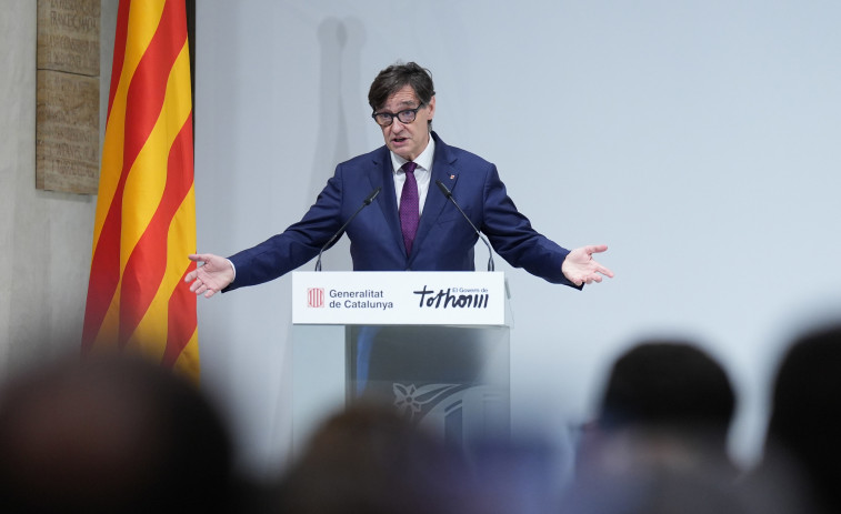 Salvador Illa ofrece el apoyo de la Generalitat a Francia por el grave incendio en el sur del país