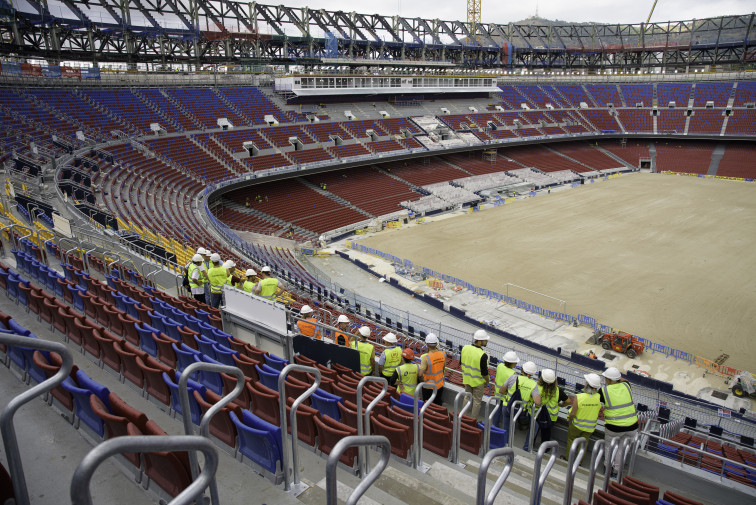 ¿Adiós al Spotify Camp Nou? El Barça activa plan B en Montjuïc por precaución