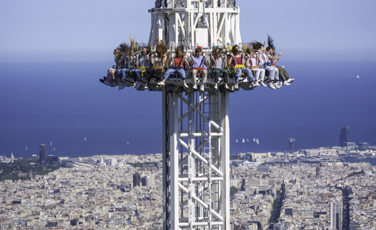 Entrada gratis para menores de 30 a la caída libre Merlí del Tibidabo