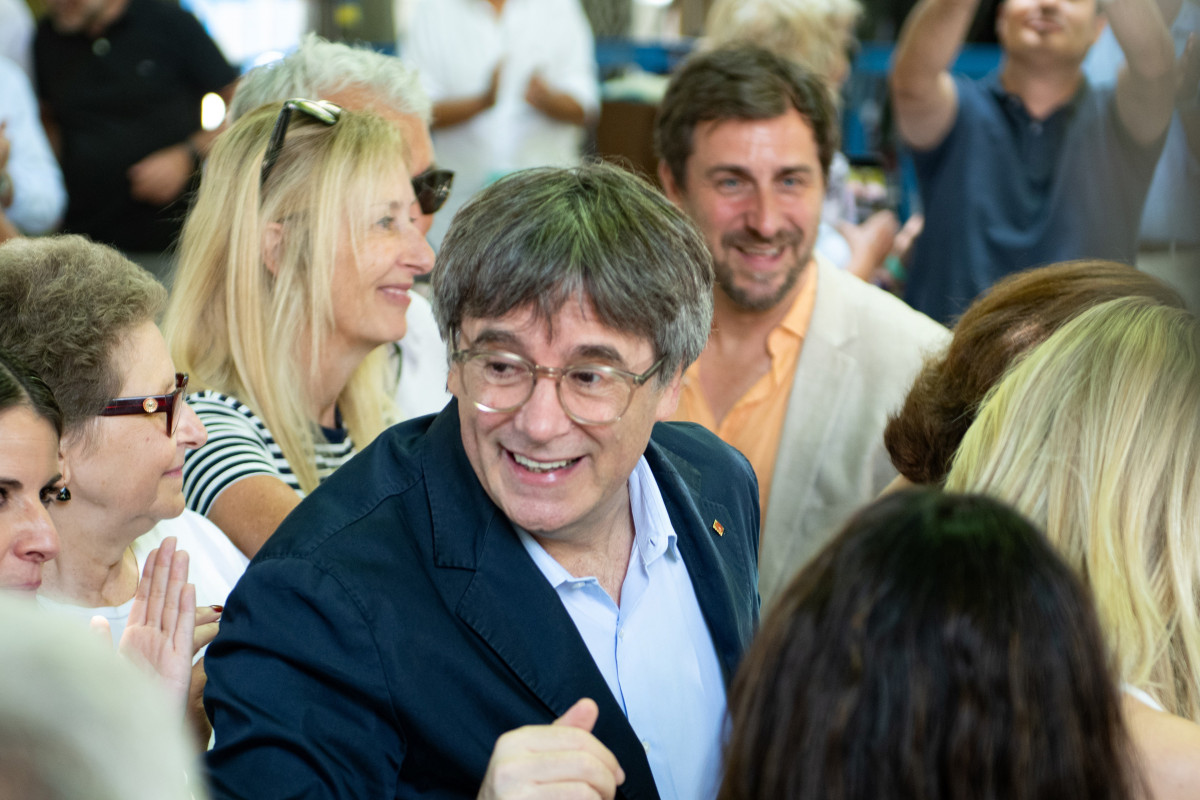 El presidente de Junts, Carles Puigdemont, en una imagen de archivo.