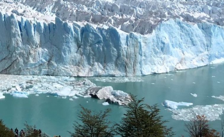 El Perito Moreno, la gran atracción de la Patagonia, se adelgaza a gran velocidad