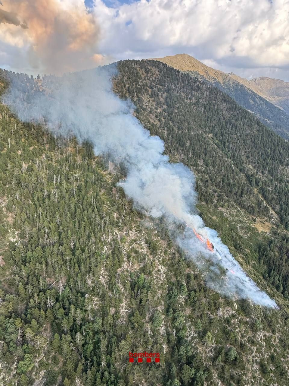 Lloc de l'incendi