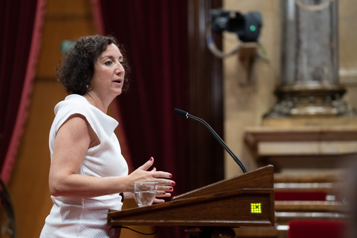 Archivo - La consellera de Economía y Finanzas de la Generalitat, Alícia Romero