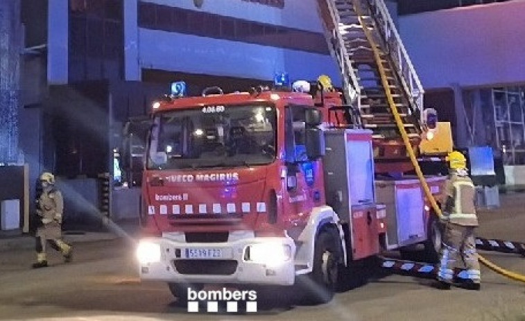 Se quema la cúpula de madera del restaurante de los hermanos Roca en Vilablareix