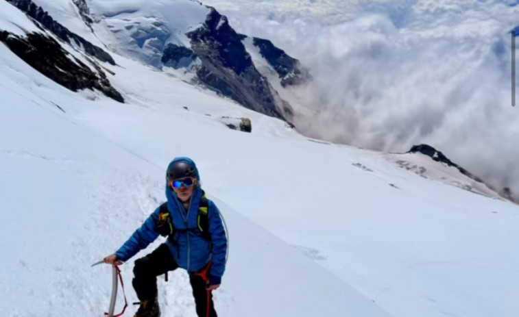 Un niño de 11 años bate un récord mundial al coronar una cima de casi 5.000 metros