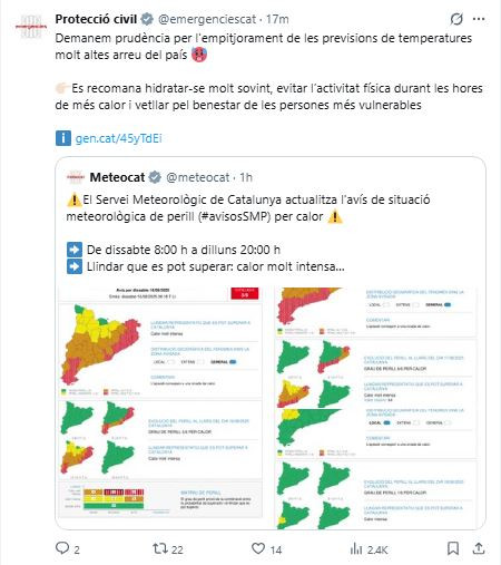 Protecciu00f3 Civil Empitjorament