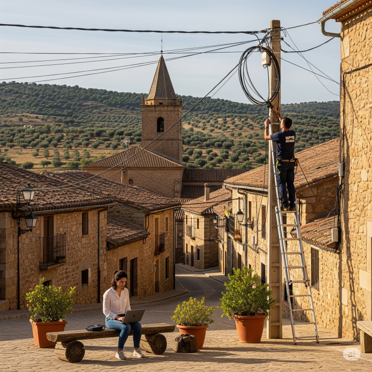 La fibra óptica llega al corazón de la Catalunya rural con conexión en 684 municipios antes del 2028