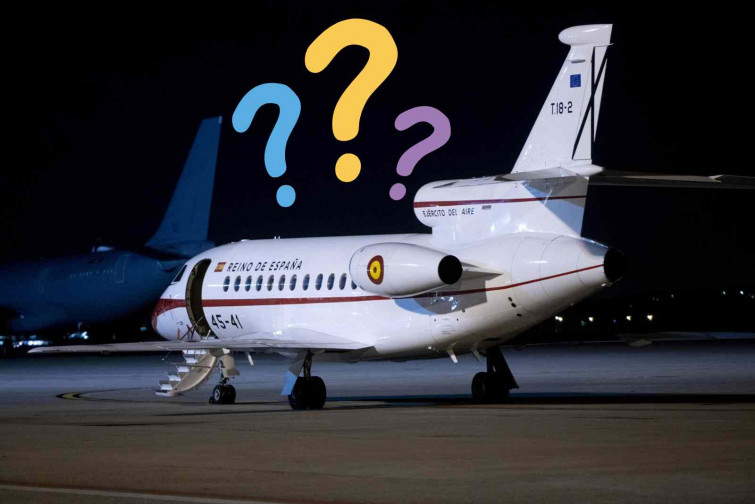 Los 7 Falcon secretos del Gobierno y la Casa Real: así son los polémicos aviones privados