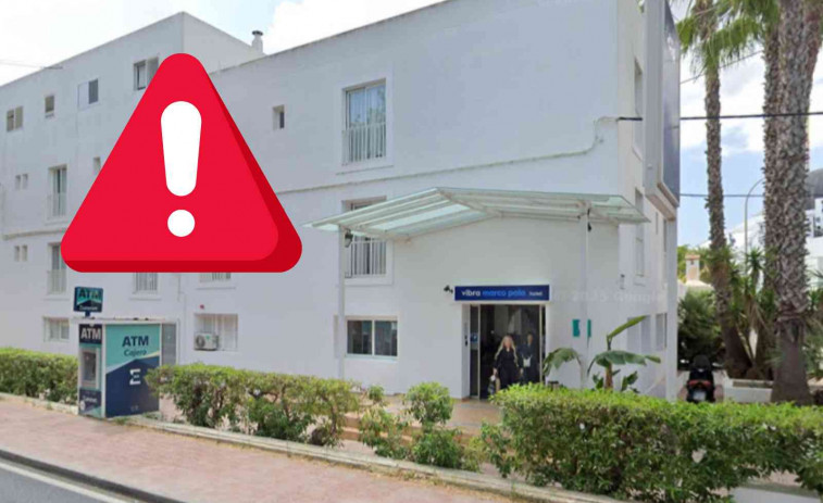 ¿Nuevo caso de balconning? Un joven británico cae desde el tercer piso de un hotel en Ibiza