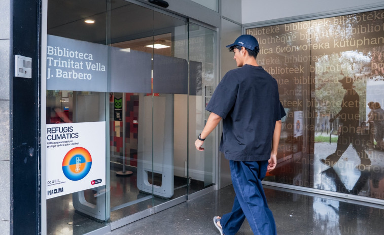 El 99% de barceloneses tiene un refugio climático a 10 minutos de casa y un 90% los fines de semana
