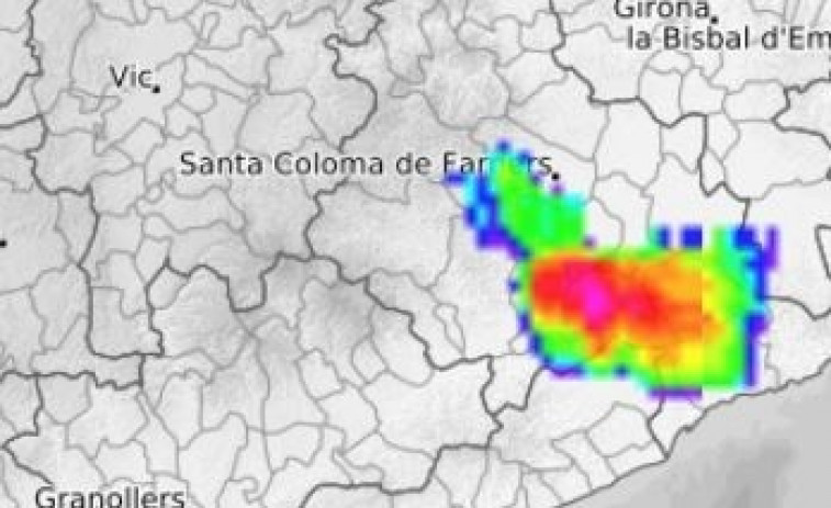 Alerta por fuertes lluvias en La Selva y el Maresme: piden extremar la precaución
