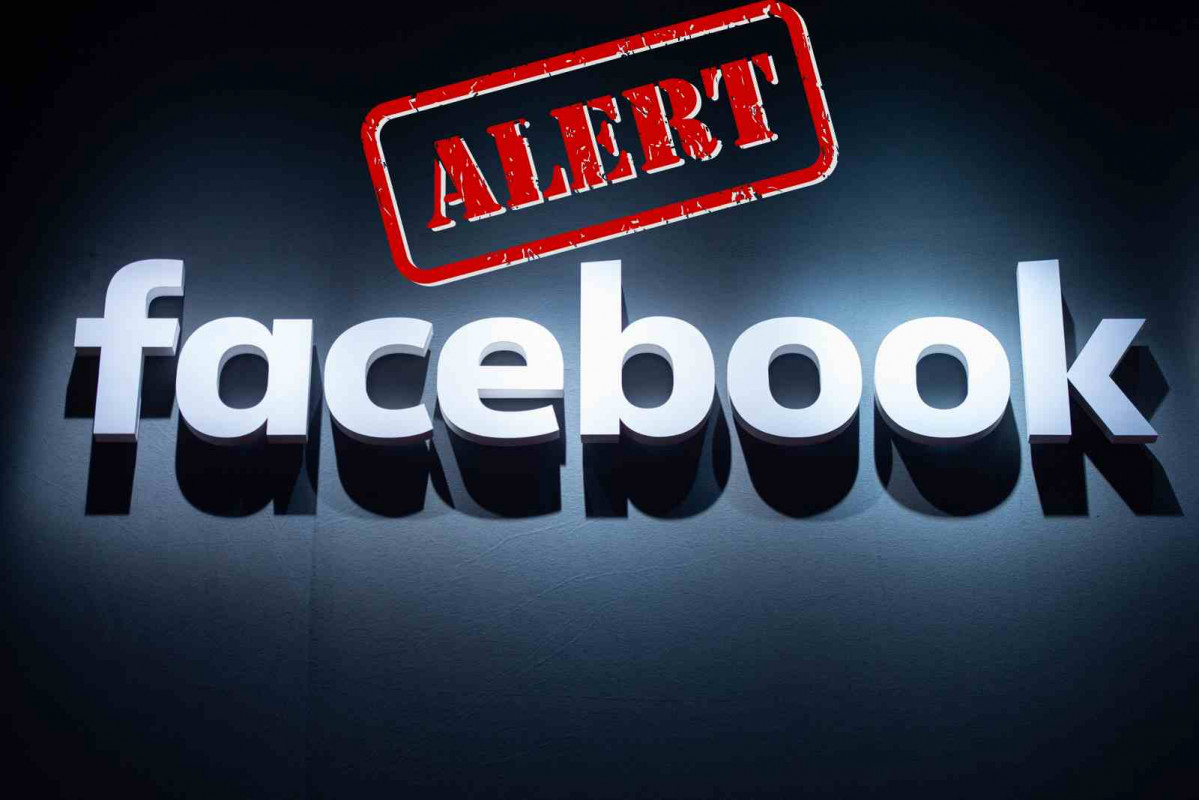 Facebook, alerta   CANVA
