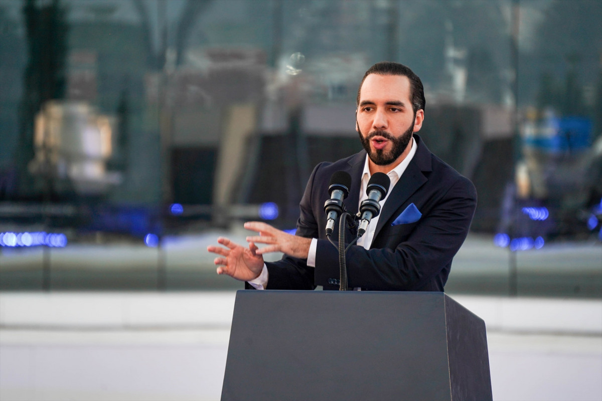 EuropaPress 5918765 april 15 2024 san salvador salvador salvadoran president nayib bukele