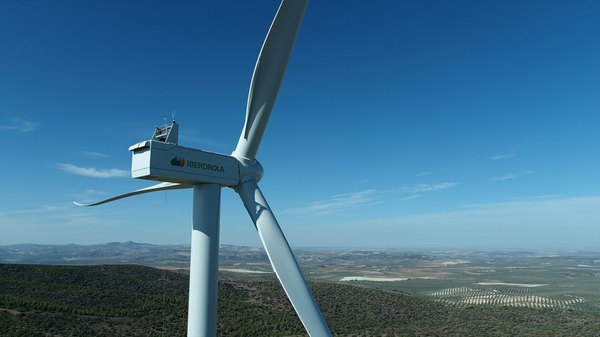 EuropaPress 6809549 turbina eolica iberdrola