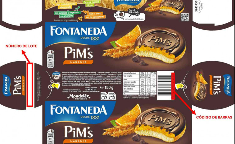 Alerta alimentaria: retiran un lote de galletas Fontaneda por la presencia de partículas metálicas