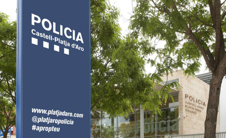 Lanza una mesa contra un niño de cinco años y amenaza a su padre con una jarra rota en Platja d'Aro